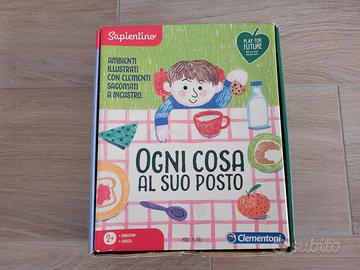 Gioco puzzle e logica marca Clementoni Sapientino