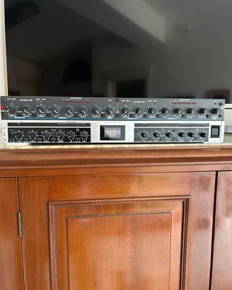 Amplificatori e compressore DBX 166XL