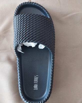 ciabatte donna nere Lola Ferres