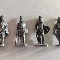 soldatini piombo kinder serie Incas 4 pz