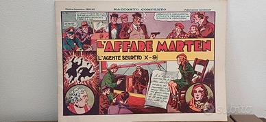 Storico fumetto L'affaire Marten del 1935