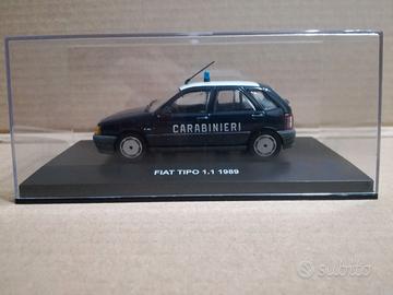 MODELLO AUTO FIAT TIPO CARABINIERI IN TECA