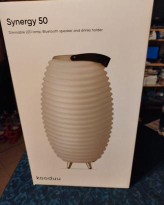 Lampada 3‑in‑1 nuova con speaker Bluetooth + frigo