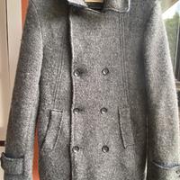 Giaccone da uomo in lana cotta