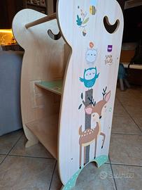 Torre montessoriana in legno Tuco