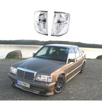 FRECCIE ANTERIORI CROMATE PER MERCEDES 190 W201 82