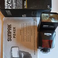 Flash Sunpak per nikon