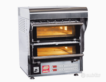 FORNO PIZZA con CAPPA ASPIRANTE INCORPORATA
