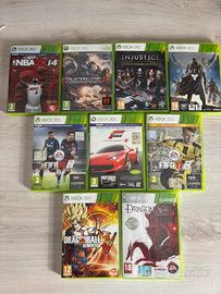 9 Giochi xbox 360 singoli e in blocco