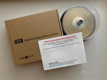 Masterizzatore CD/DVD±RW esterno LightScribe