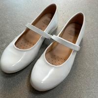 Scarpe ballerine bianche Geox per cerimonia 37