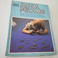 METAL PUZZLES Galt Toys. Gioco anni 70