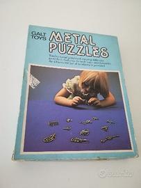 METAL PUZZLES Galt Toys. Gioco anni 70