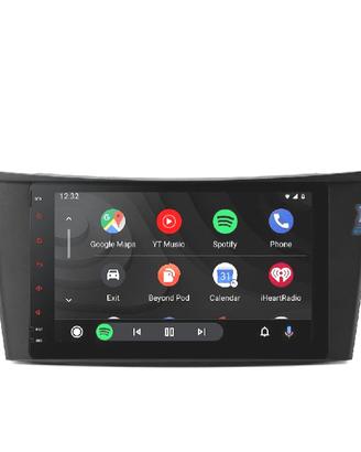 RADIO GPS ANDROID 10 PER MERCEDES CLS 05-06 E 02-0
