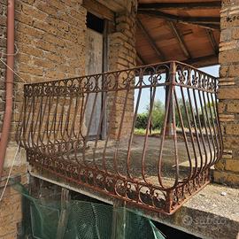 ringhiera da balcone in ferro