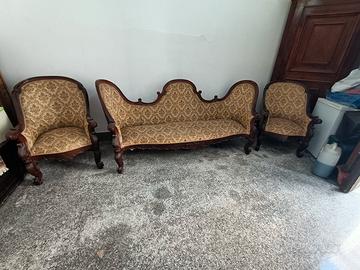 salotto antico siciliano  dell 800