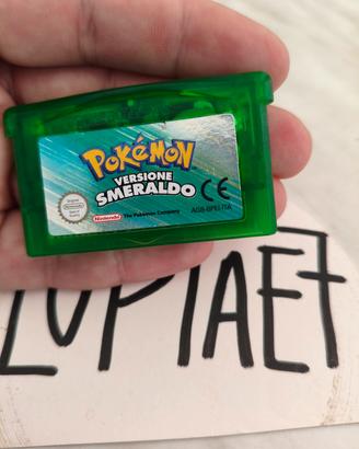 Pokémon smeraldo ORIGINALE GBA 🇮🇹 batteria nuova