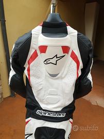 tuta moto 48 alpinestars divisibile come NUOVA