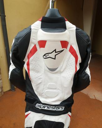 tuta moto 48 alpinestars divisibile come NUOVA