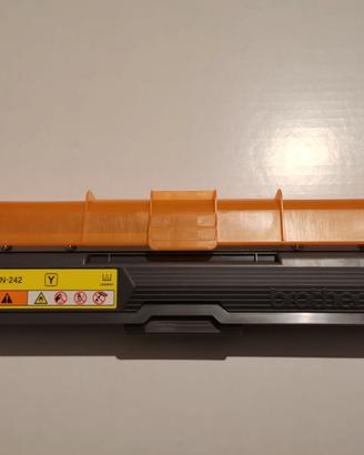 Toner Brother originale 242 y (giallo)