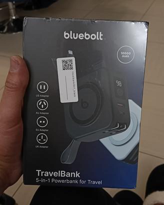 bluebolt ricarica rapida 5 in 1 powerbank