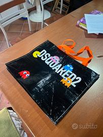 Borsa nera Dsquared2 per spesa