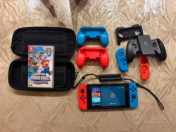 Nintendo switch + super mario wonder