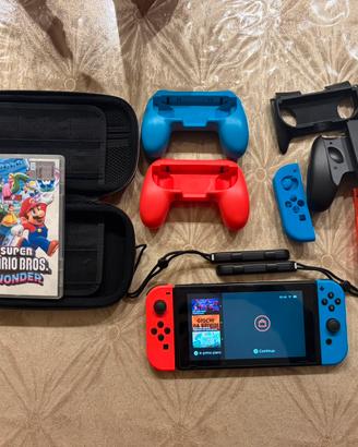 Nintendo switch + super mario wonder