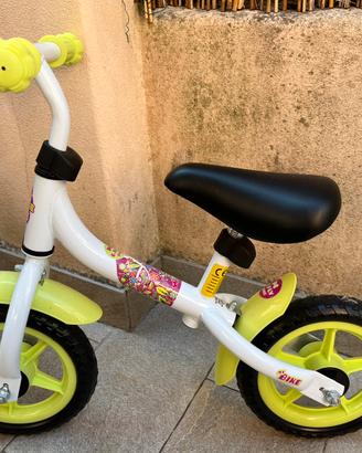 Bici bimbo senza pedali NUOVA MAI usata