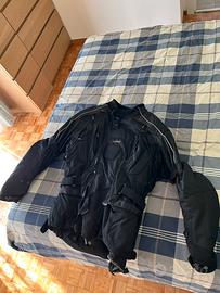 Giacca moto imbottita