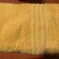 Telo doccia bagno telo da mare asciugamano giallo