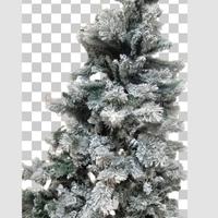 Albero di Natale innevato
