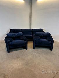 Set Maralunga Cassina Vico Magistretti