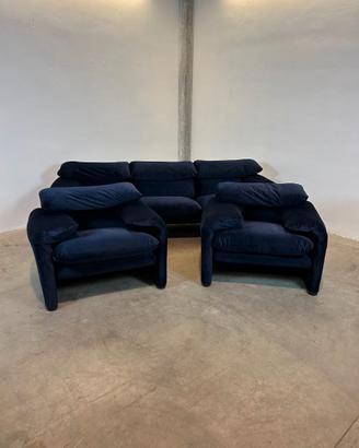 Set Maralunga Cassina Vico Magistretti