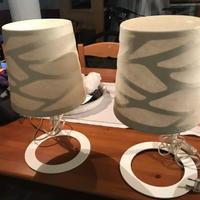 Coppia lampade da tavolo