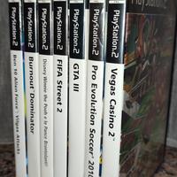 Lotto di 7 videogiochi PS2 