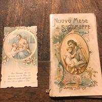 Santino e linro preghiere San Giuseppe inizi 900