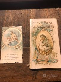 Santino e linro preghiere San Giuseppe inizi 900