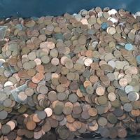 lotto 18 kg di monete da ONE CENT USA