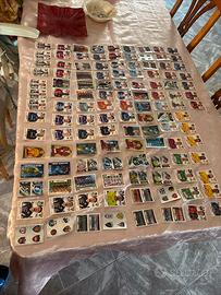 119 doppioni di figurine calciatori panini