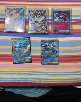 Lotto carte pokemon full art