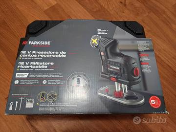 Fresatrice rifinitore Parkside Performance 12V New