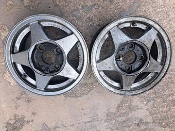 coppia di cerchi canonica 13x5,5 pollici Peugeot