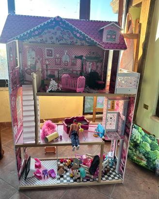 🏠 Casa delle Barbie KidKraft con accessori