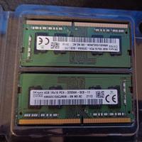 Ram 8gb(2x4gb) Hynix ddr4 3200mhz SODIMM Notebook