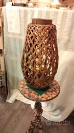 Lampada in bamboo