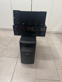 Impianto Home Theater Bose+Amplificatore Pioneer