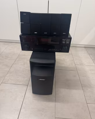 Impianto Home Theater Bose+Amplificatore Pioneer