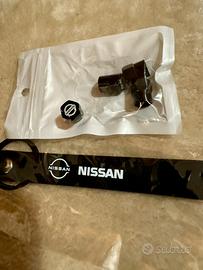TAPPINI GOMME NISSAN E PORTACHIAVI