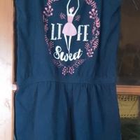 tutina x bambina 4/6 anni 110/116 lopylu'